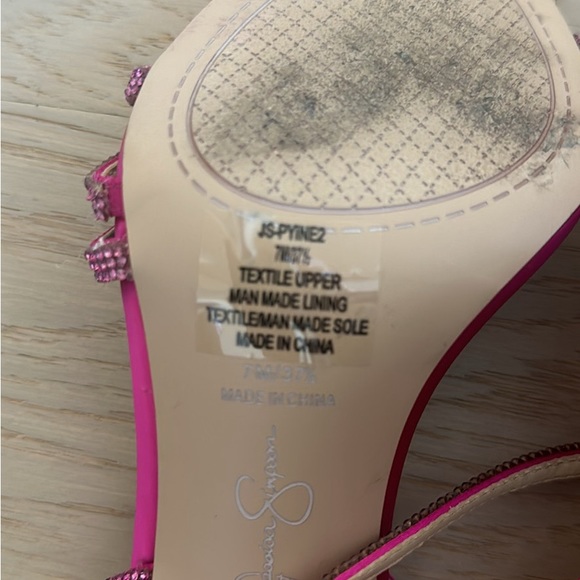 Jessica Simpson Pyine Heels in Bright Pink - 7 - Picture 10 of 10